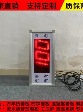 停车诱导系统屏地下车库剩余车位指示牌485通信led电子看板MODBUS