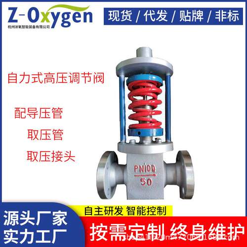 国标美标非标自力式压温调节阀导热油蒸汽压力流量温度控制阀