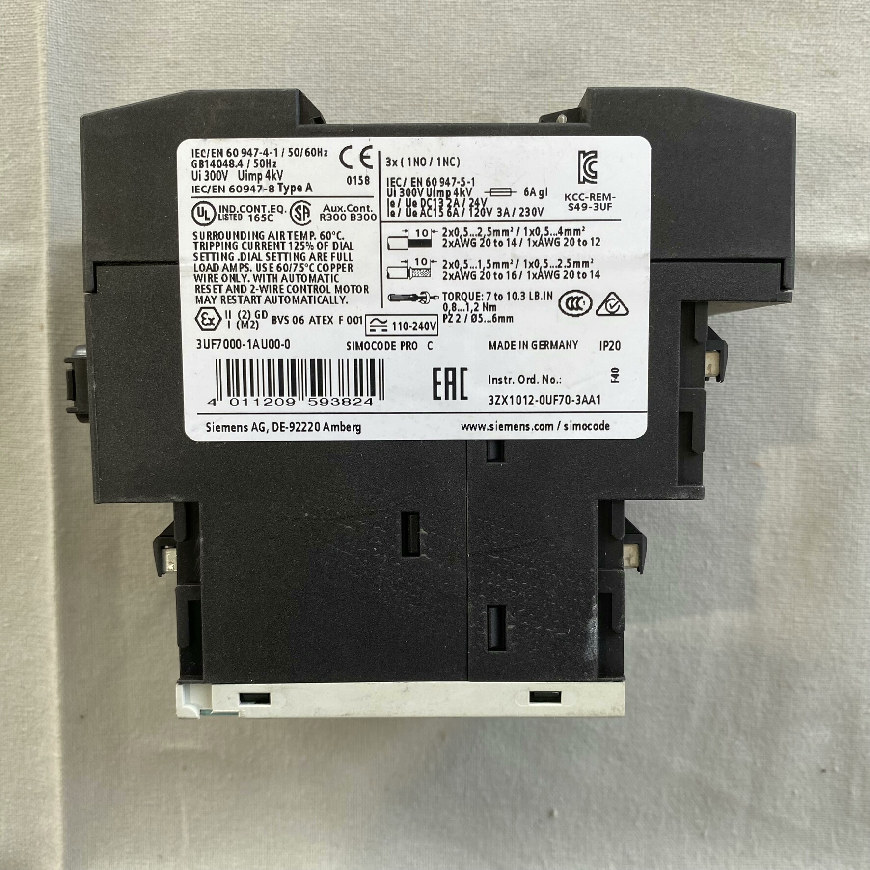 西门子模块3UF7000-1AU00-0 现货~议价~ 顺丰