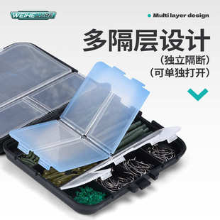 威和现货421件欧式 软管挡豆鱼钩转环欧鲤钓批发 鲤钓配件套装