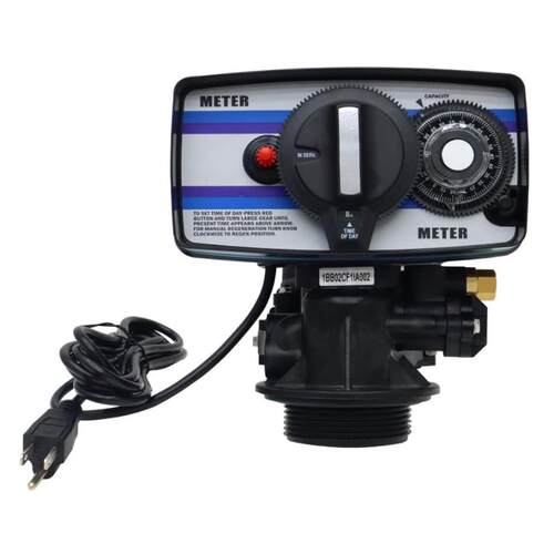 富莱克5600机械流量软化水控制器 美标110v 机械时间软化过滤