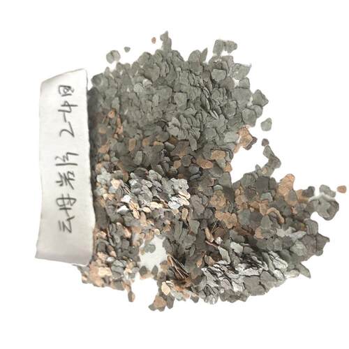 厂家供应彩色云母片 彩色云母片 银白色6-10目