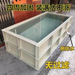 PP板水箱定制清洗池工业污水沉淀池氧化电镀酸洗槽电解过滤槽养殖