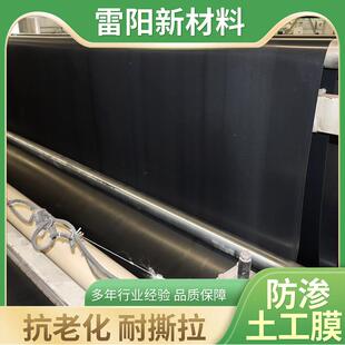 鱼塘防渗膜藕池养殖垃圾填埋场防水膜HDPE人工湖氧化塘加厚土工膜