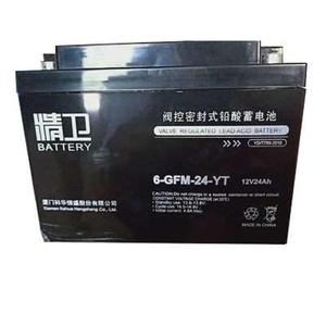 科华精卫蓄电池6-GFM-100-YT/24AH38AH12V65AH100AH120/150/200AH