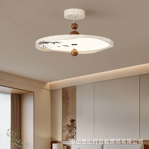 宋氏美学法式中古风卧室书房吊灯新中式现代简约设计师高级感灯具