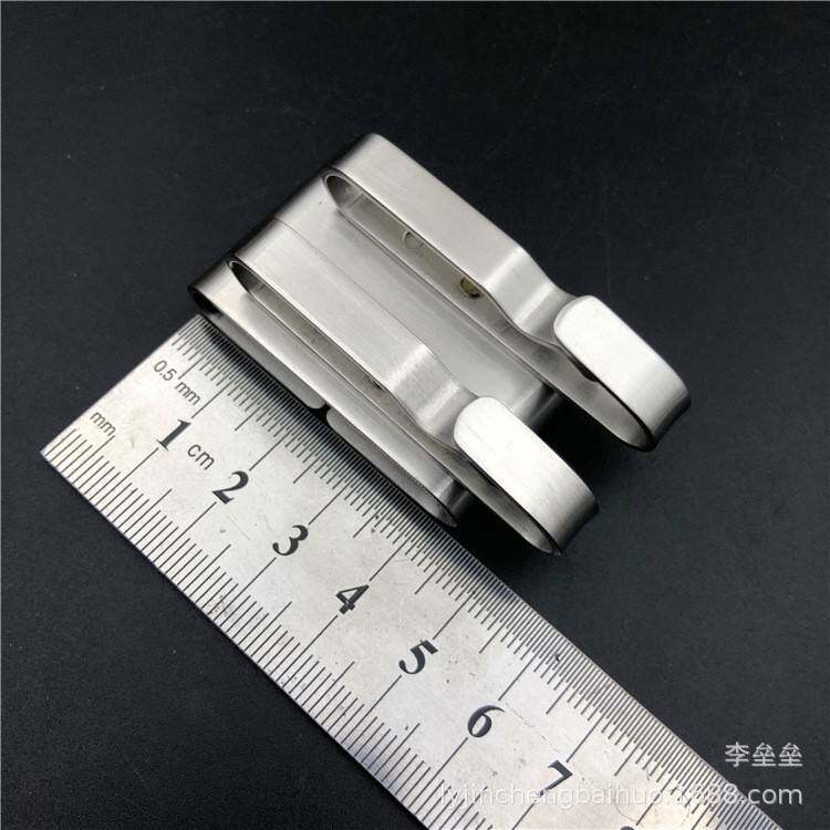 特价不锈钢无弹簧新款钥匙扣男士腰带扣汽车钥匙挂链