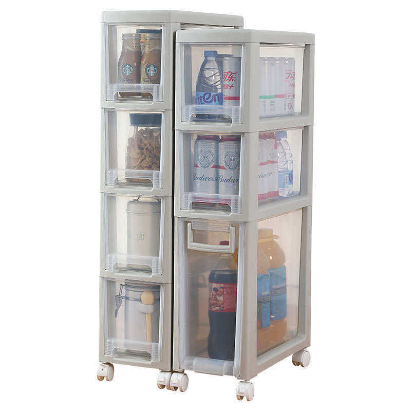 缝缝隙浴室架柜储物柜抽屉式窄窄超夹缝子厨房卫生间物置收纳冰箱,收纳整理,收纳柜,淘宝优惠券,粉丝福利购,淘宝优惠卷