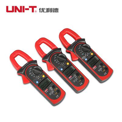 优利德UT203/204+/204A数字钳形表电流表电阻交直流电压表万用表