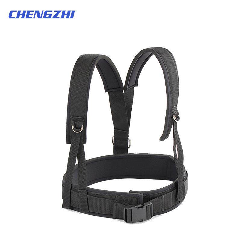 健身抗阻力带雪橇车背带器材拉力力量体能训练拉力带运动负重带