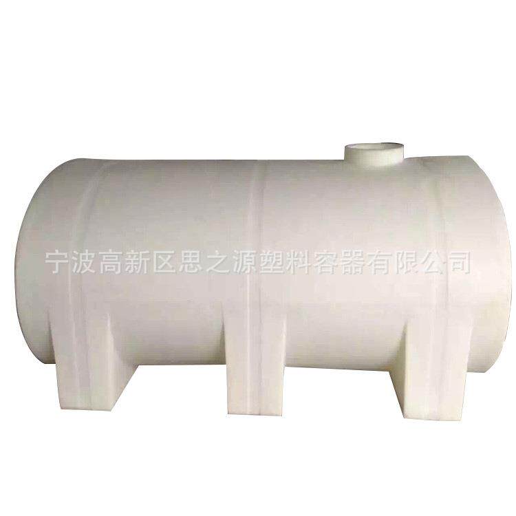 厂家加厚耐酸碱车载运输5吨pe方形水桶5立方防腐塑胶卧式储罐