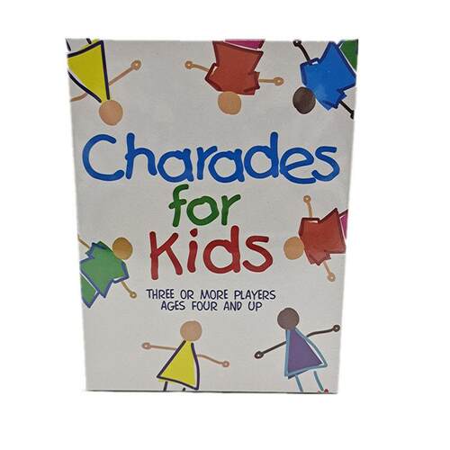 Charades For Kids儿童趣味谜中谜看手势猜字游戏卡片英文版桌游