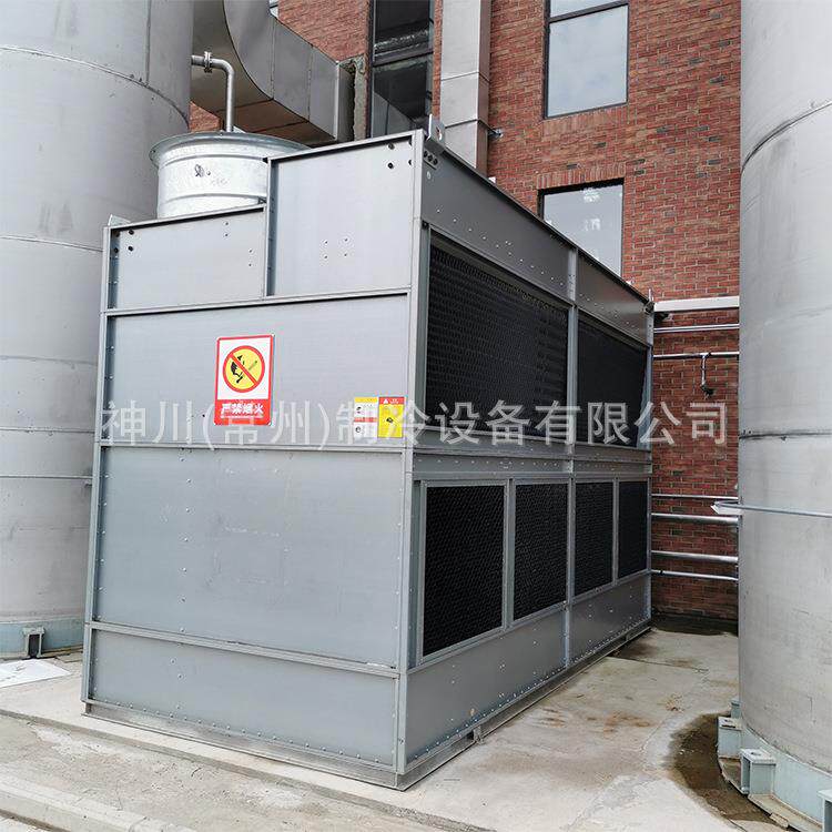 出口100T逆流闭塔方形冷却塔低噪型冷却塔生产厂家