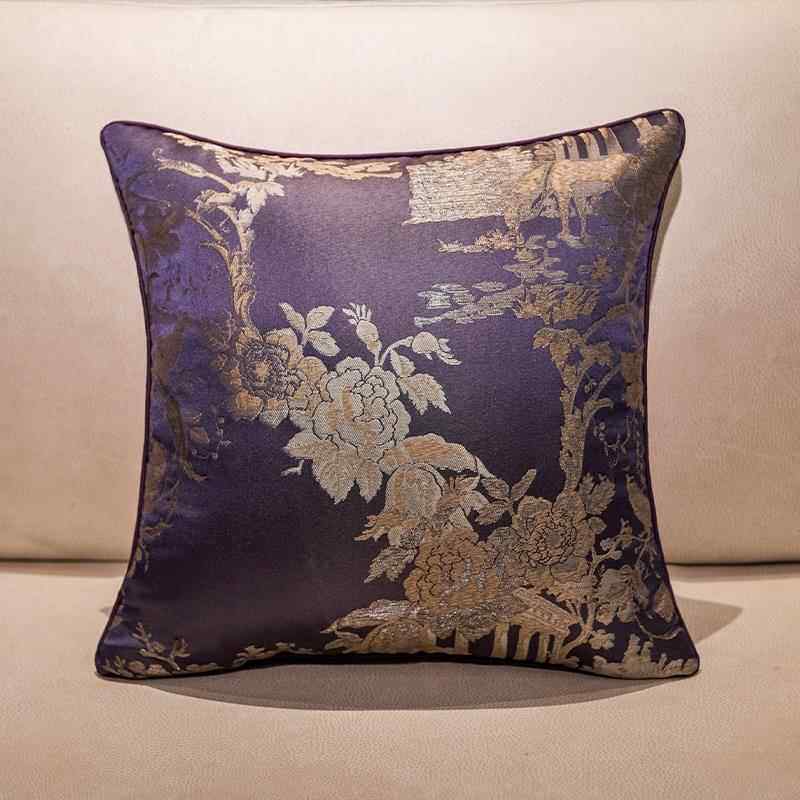 高档新中式高档红木沙发坐垫带靠背木软体沙软包垫厚靠海绵发垫定