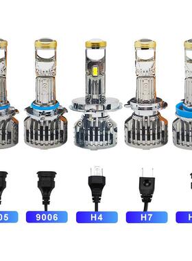 汽车LED大灯汽车透镜Y9PRO迷你小透镜鱼眼灯H4H7H1190059006车灯