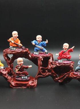 创意和尚摆件禅意客厅办公室电视酒柜玄关家居装饰工艺礼品摆饰桌