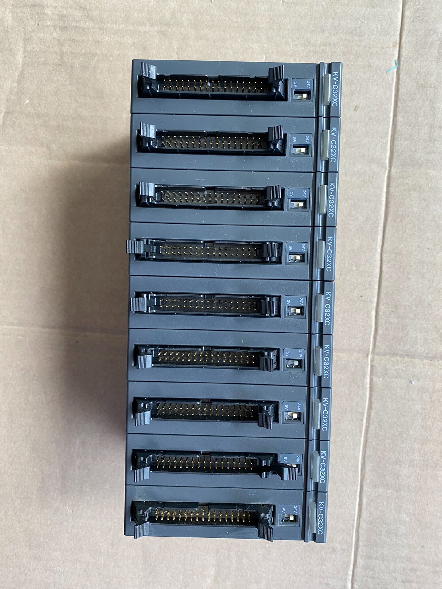 基恩士 模块 KV-C32XC  拆机件 实物拍摄 数量9个