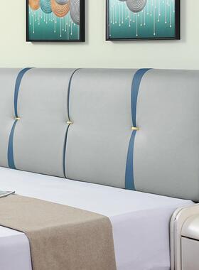 DA4K轻奢床头软包木靠垫科技布免洗床头罩自粘榻榻米JMM垫靠背靠