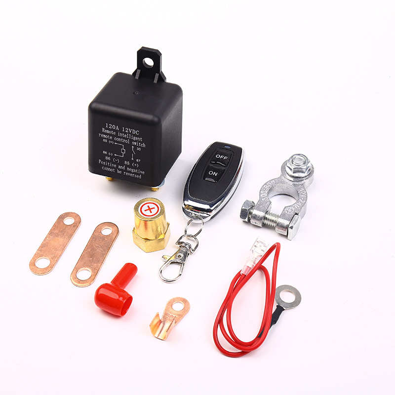 断电继电器用电遥控器无线120adc12v电源汽车开关保遥控护车