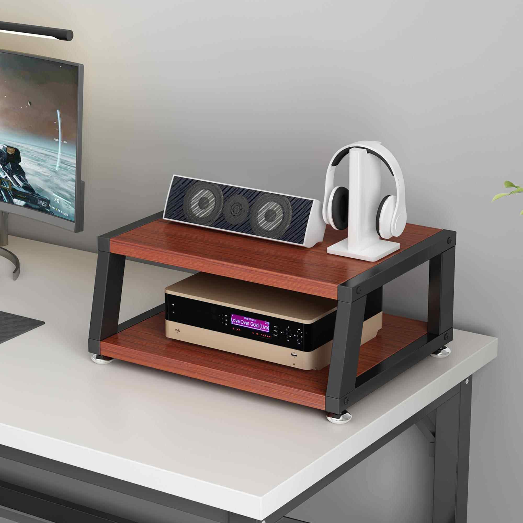 堡讯桌面发烧功放机架小型胆机支架耳机放大器CD机HIFI解拉车盖布