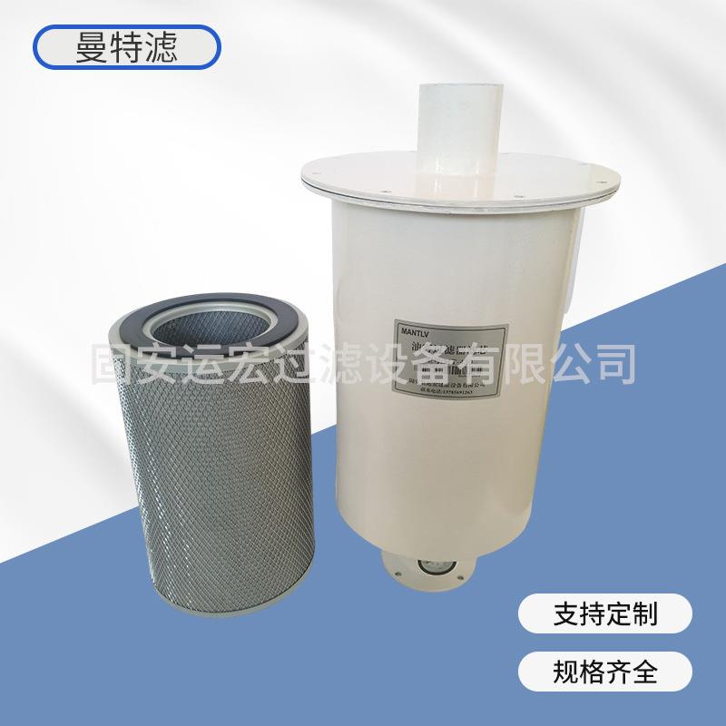 滑阀真空泵油雾过滤器滤芯 油雾分离器滑阀机械泵油水分离器滤筒