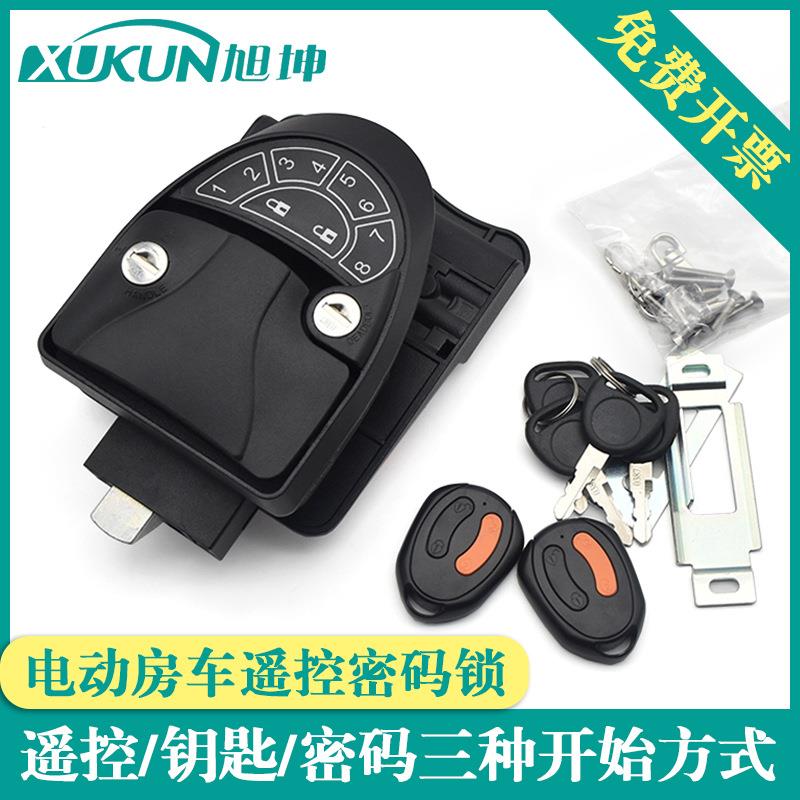 电子密码锁智改能房车锁密电动遥车控码EYE房门锁拖车RV锁装房车