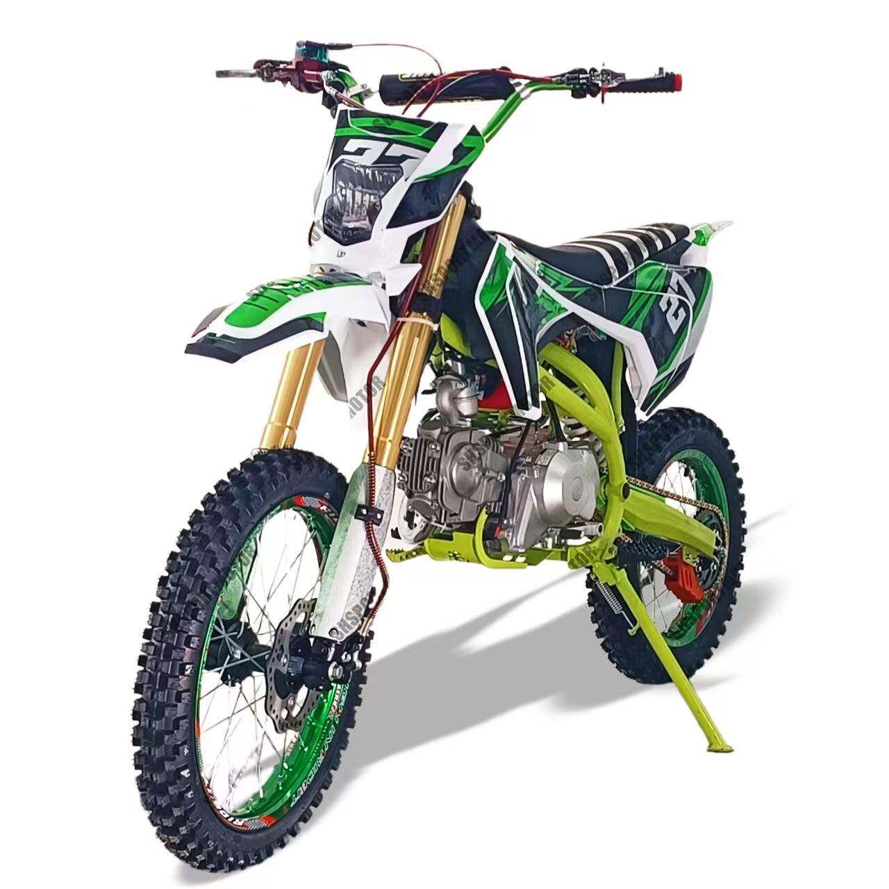 厂家直销125CC成人两轮越野摩托车山地车多色可选dirtbike可出口