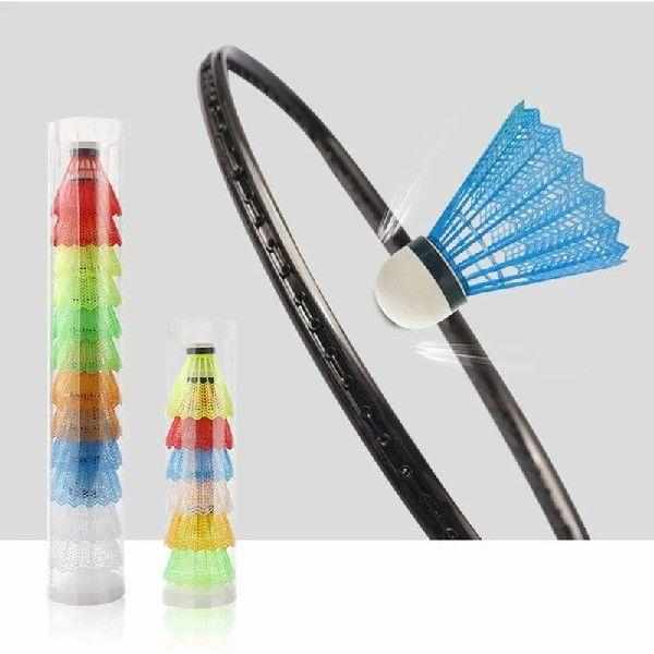 6/12Pcs/Set Durable Badminton Plastic Foam Colorful
