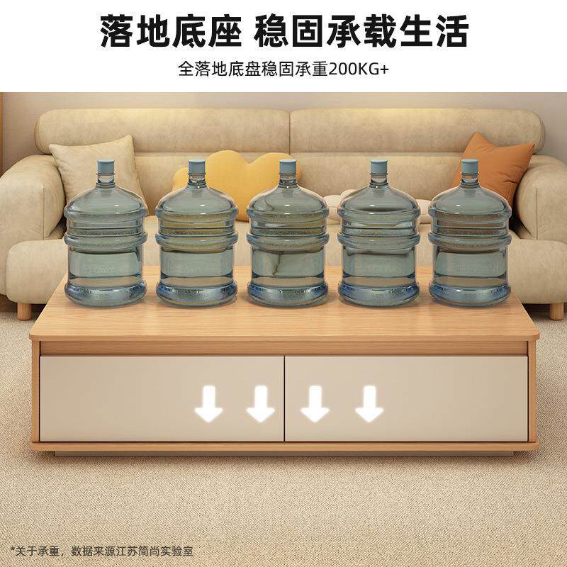 原木风茶几客厅家用2026新款简易沙发茶桌简约现代小户型创意桌子