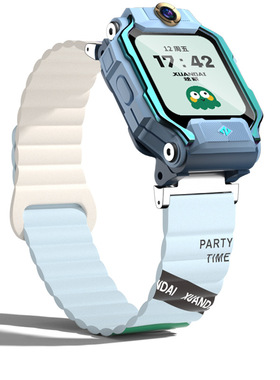 适用小天才W2123AC儿童电话手表Y8表带Q1A舒适磁吸z9z8腕带少年版