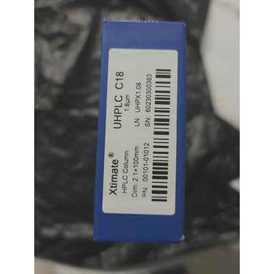 月旭色谱柱 UPLC C18 2.1×100mm，1.8um 00101-01012