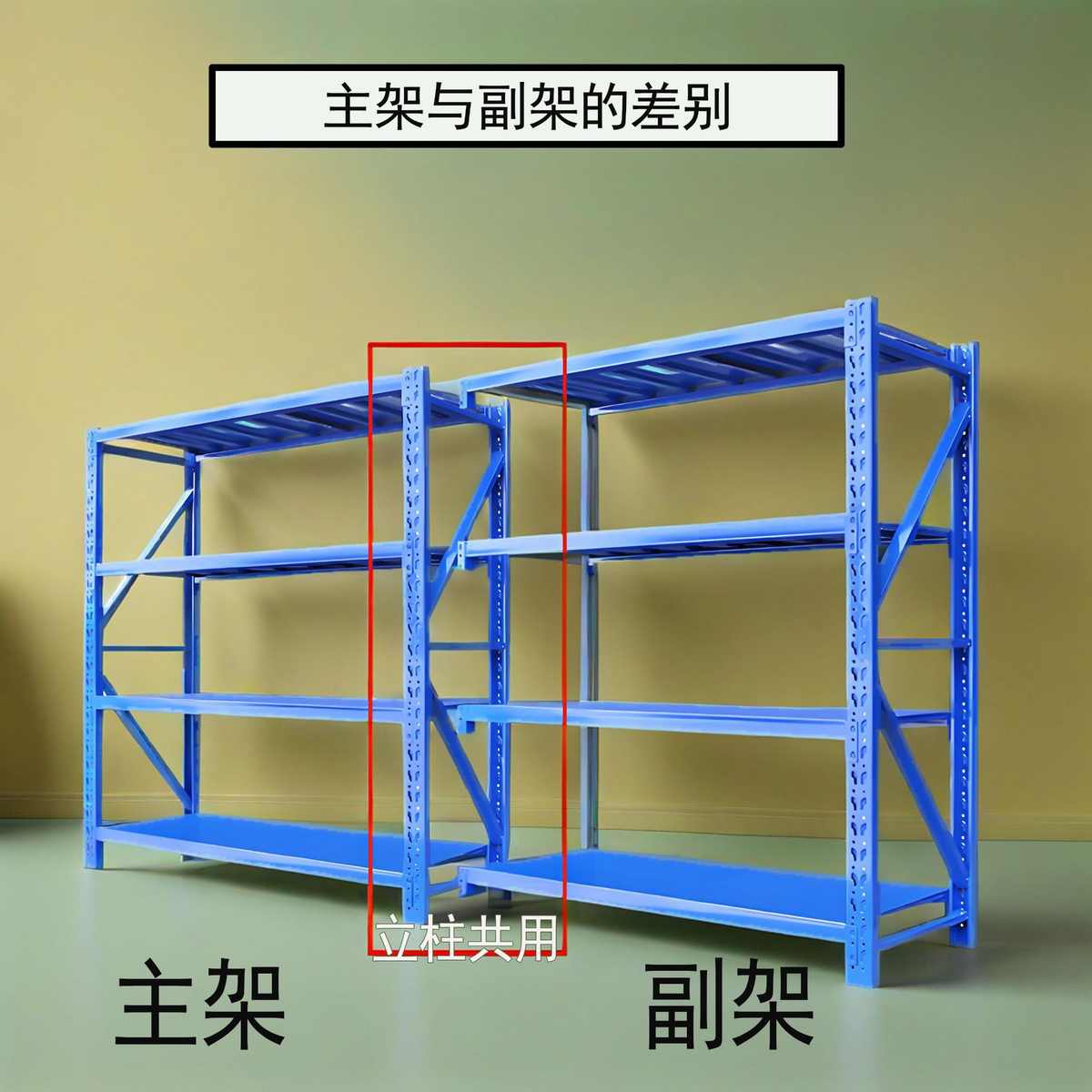 金属货架仓储批发轻型货物架仓库铁货架中型储物架工厂电商貨架