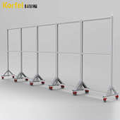 透明防护罩亚克围栏有机玻璃防护力护栏安全定制机器人围栏设备