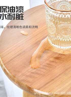 实木凳子高脚椅拆装加固款吧台椅70cm高原木色茶吧椅休闲实用高凳