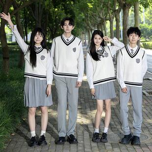 运动会班服学院风套装秋冬高初中学生诗朗诵比赛合唱演出服套装