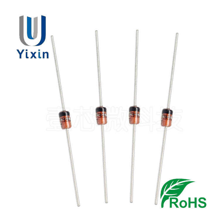 厂家 1N4754A 39V 1W DO-41 1N4754 39V 直插玻璃稳压二极管