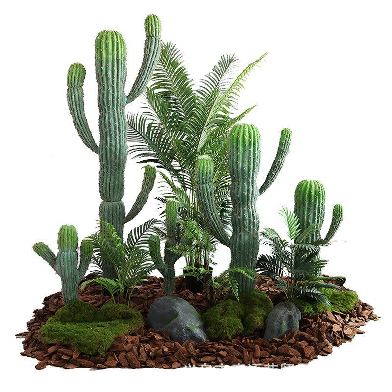 仿真绿植假仙人掌仙人柱仙人球盆景墨西哥热带植物大型盆栽