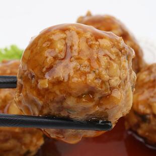 口缘扬州狮子头肉丸速食半成品熟食特产小吃手工肉圆红烧四喜丸子