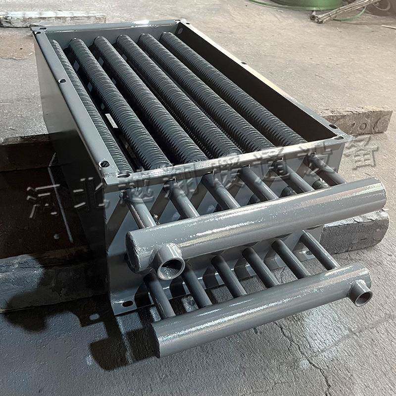 烘干房蒸03-01铝汽散热业器翅片管换热器翅片热交换器导热油管工