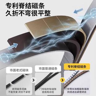 防蚊子门帘新款磁吸条强力自吸防蝇纱窗网免打孔金刚网侧开隔断帘