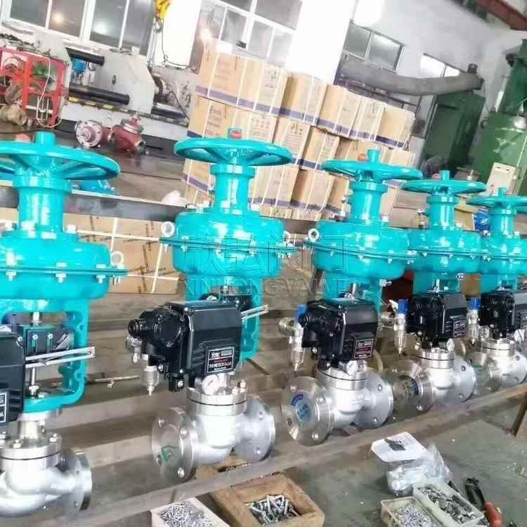 ZZWPE电动温度调节阀高温高压恒温压力控制阀欣弘阀门