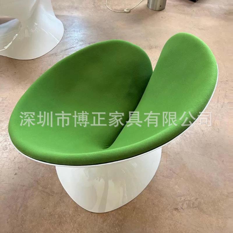 北欧设计师创意异形休闲椅样板房餐厅个性餐椅洽谈椅网红单人椅