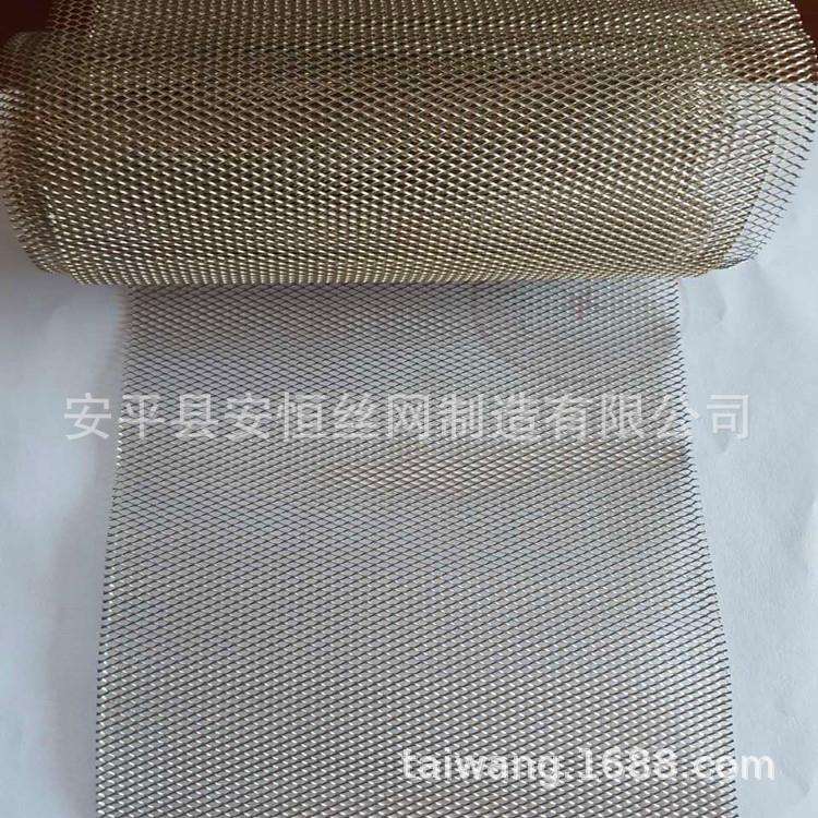 0.05mm厚钛网孔径0.5*1mm-集流钛网80目丝径0.1mm-1*2mm钛拉网