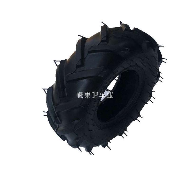 卡丁车沙滩车配件 13X5.00-6寸轮胎 农耕机拖拉机人字形越野轮胎