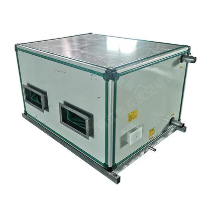 双虎吊顶式带初中效过滤新风机组、带表冷器新风空气处理机组