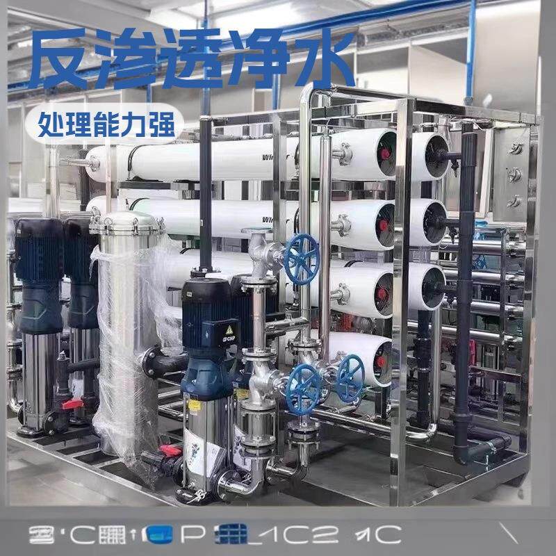 大型商用水处理RO反渗透设备工业净水机直饮水去离子水纯净水包邮