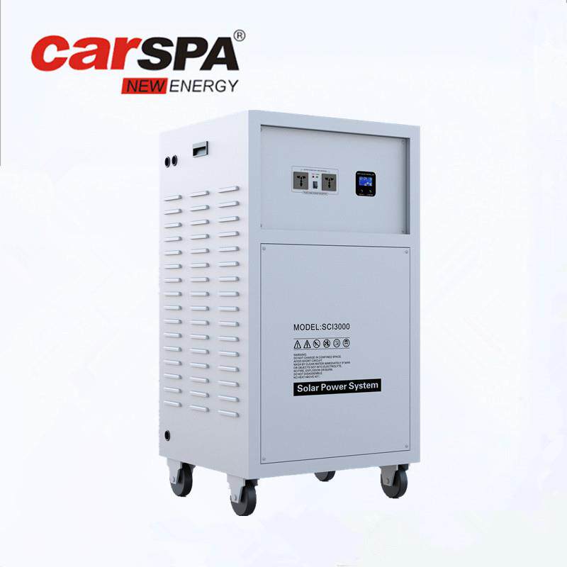 卡斯帕 家用220V3000W移动供电光伏设备离网太阳能发电机储能系统