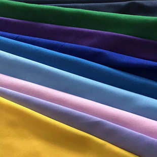 防水磨毛布平纹涤纶春亚纺沙发垫布料床上用品面料桃皮绒沙发布