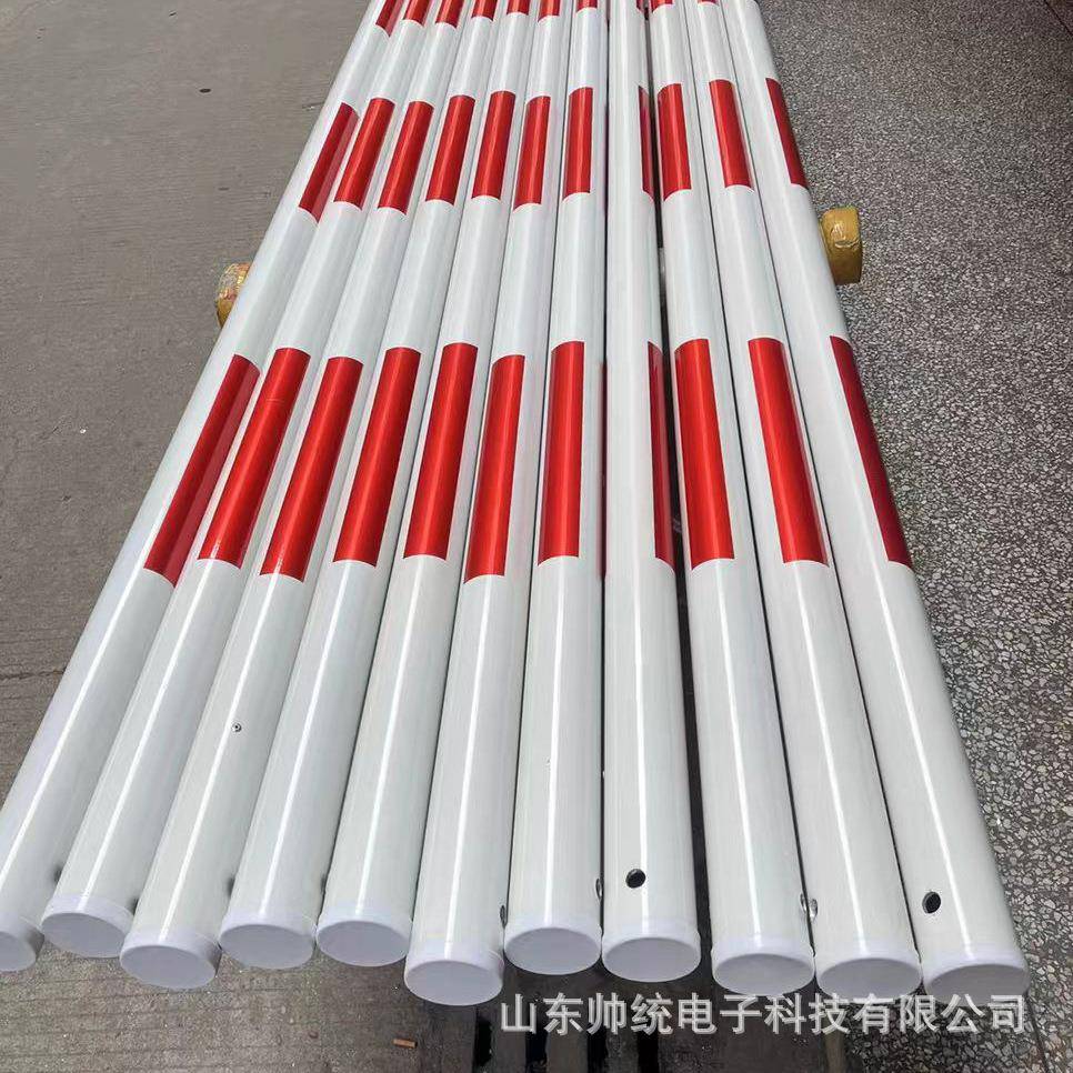 铝合金道闸圆杆停车场高速收费站栏杆臂道闸杆通管KB4德亚栏杆臂