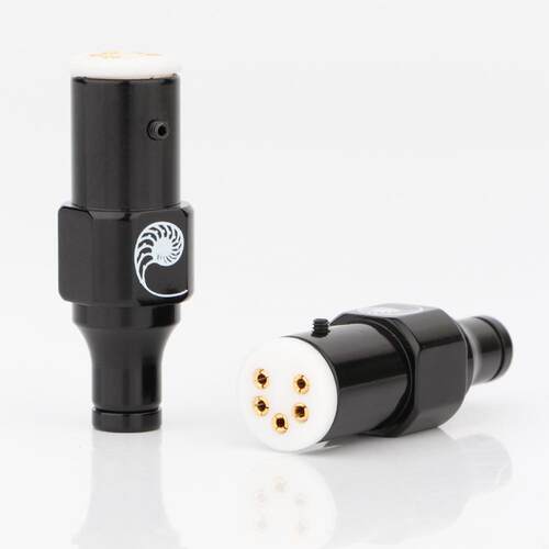 黑胶LP唱机五针5芯插头5pin母头弯头唱臂头信号线FemaleDIN